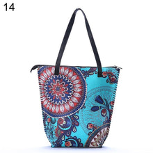 Load image into Gallery viewer, Vintage Women Mandala Flower Shopping Bag Large Capacity Pouch Tote with Handle