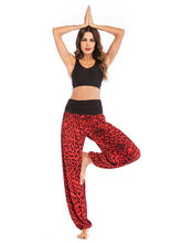 Load image into Gallery viewer, Floral Printed Wide Leg Casual Pants