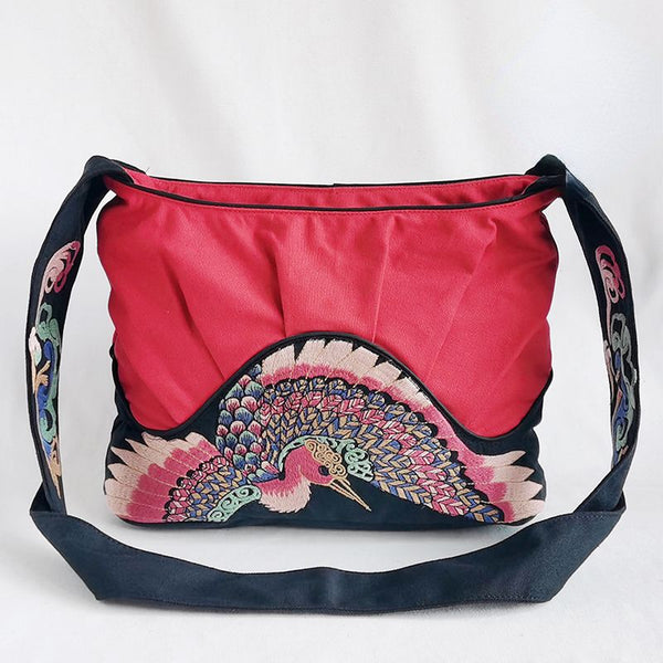 New Ethnic Embroidery Shoulder Bag Joker Light Shoulder Bag