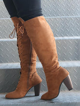 Load image into Gallery viewer, Round Head Front with Thick Heel Zipper Boots