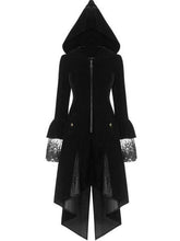 Load image into Gallery viewer, Autumn and Winter Trim Long Vintage Gothic Medieval Windbreaker Coat
