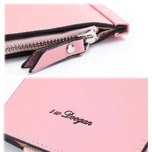 Load image into Gallery viewer, Women Microfiber Leather Multi-Card Slots Wallet Card Holders Phone Bag