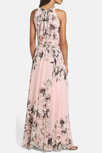 Load image into Gallery viewer, Charming Floral Printed Sleeveless Maxi Dress