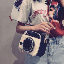 Load image into Gallery viewer, Cartoon Creative Camera Shape Crossbody Bag Shoulder Bags Chain Phone Bag For Women