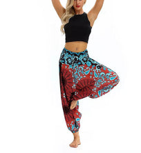 Load image into Gallery viewer, Printed high waist fitness yoga pants women-1
