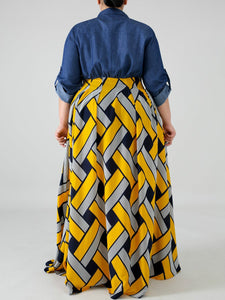 Be the Queen Plus Size Maxi Dress