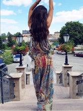 Load image into Gallery viewer, Halter Strapless Floral Bohemia Long Dress