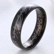 Load image into Gallery viewer, Titanium Stainless Steel Ring