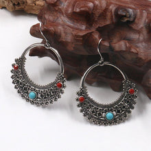 Load image into Gallery viewer, Vintage Ethnic Dangle Drop Earrings