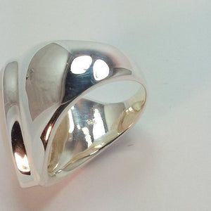 Moonstone Vintage Water Drop White Stone Female Fashion Ring