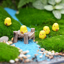 Load image into Gallery viewer, 10Pcs Set Easter Party Mini Chicken Ornament Lovely Resin Fairy Miniature Garden Scene Home Garden Crafts Decoration