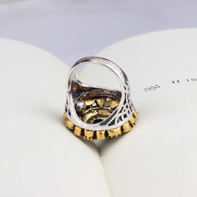 Load image into Gallery viewer, Unique Vintage Wedding Turkey Crystal Jewelry Rhinestone Ring
