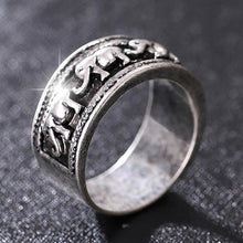 Load image into Gallery viewer, Ethnic Style Classic Elephant Pattern Fashion Ring