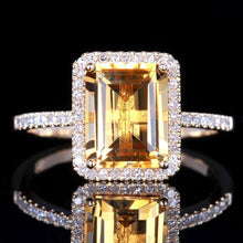 Load image into Gallery viewer, Champagne Jewel Diamond Ring