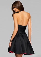 Load image into Gallery viewer, Fashion Halter V Neck Sleeveless Backless Cocktail Dress